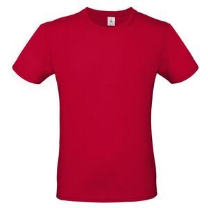 B&C Mens E150 Tee / Deep Red